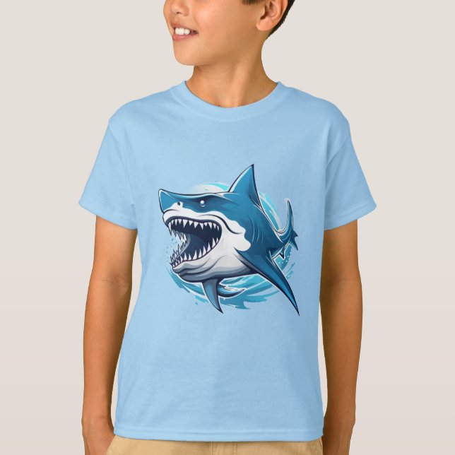 Kids Tee Shark (Framsida)