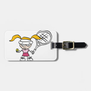 Kids tennis bagagebricka
