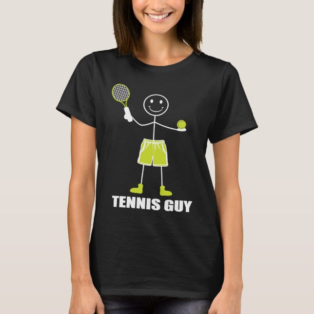 Kids Tennis Match Tennis Boy T Shirt (Framsida)