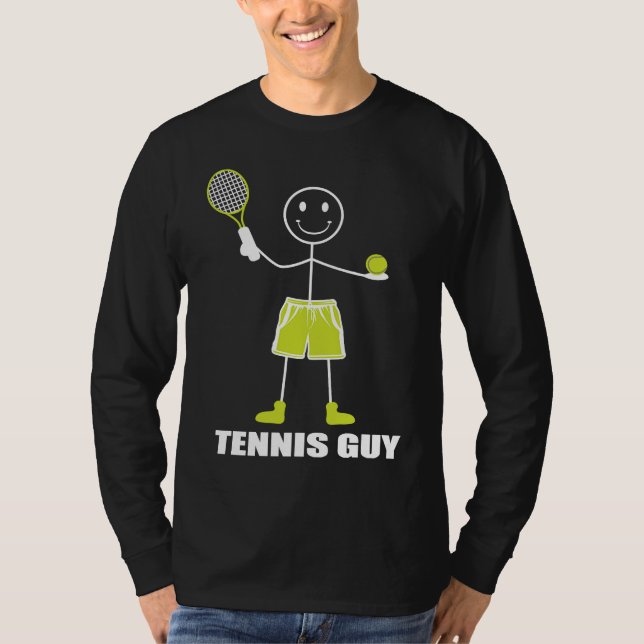 Kids Tennis Match Tennis Boy T Shirt (Framsida)