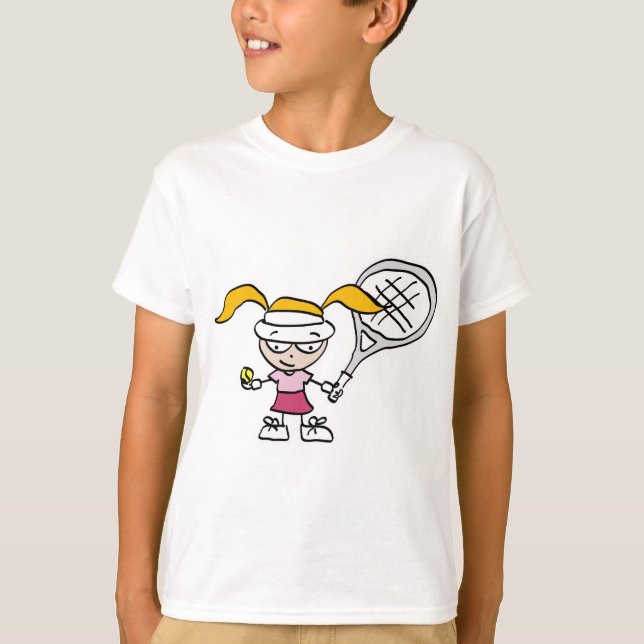 Kids tennis t shirt (Framsida)