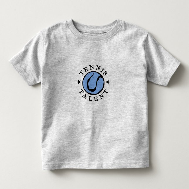 Kids Tennis T Shirt för pojkar eller flickor (Framsida)