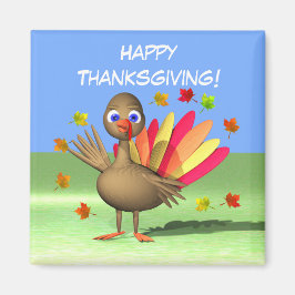 Kids Thanksgiving Baby Turkiet Magnet