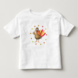 Kids Thanksgiving Baby Turkiet Tee Shirt