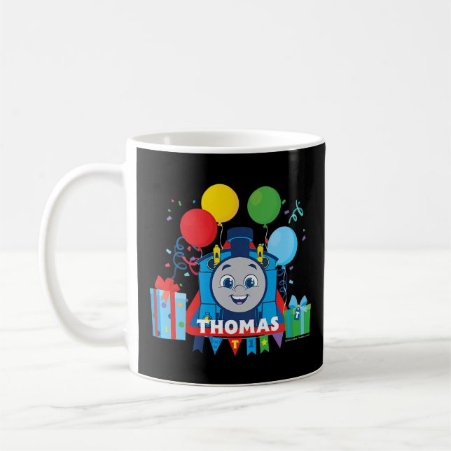 Kids Thomas & Friends - Birthday Balloons Kaffemugg (Vänster)