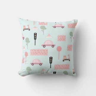 Kids Transport Decorative Pillow Kudde