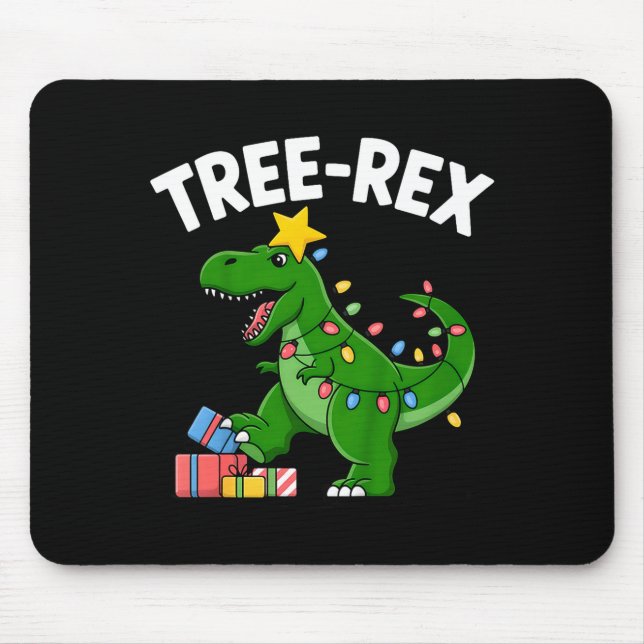 Kids Tree-rex Christmas Dinosaur T-rex Shirt Toddl Musmatta (Framsidan)