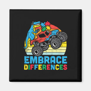 Kids Trex Monster Lastbil embrace Differentialism Magnet