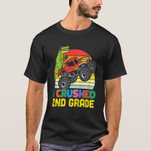 Kids Trex Monster Lastbil I krossade andra Klass s T Shirt