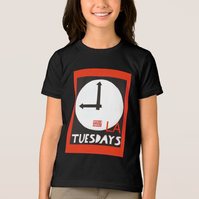 Kids Tuesdays LA tshirt T Shirt (Framsida)