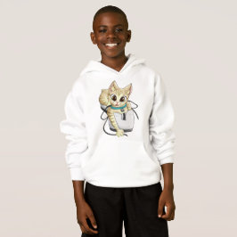 Kids Turq Hoodie Tee Shirt