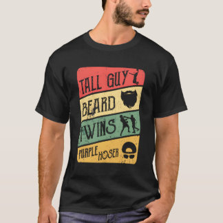 Kids Twillingar Beard Lila Hoser för Ch. T Shirt