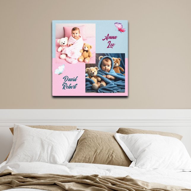 Kids Twillingars Sweet 2 Photos Anpassningsbar Poster (Skapare uppladdad)