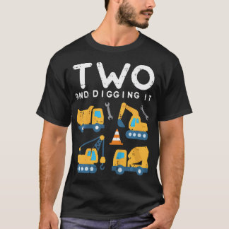 Kids Two och Gräv det bygga Lastbilar 2 och BI T Shirt