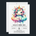 Kids Unicorn Birthday Magic Inbjudningar<br><div class="desc">Skapa en magisk firande-designad precis för barn med vår Kids Unicorn Birthday Magic-inbjudan. Denna utformning blandar utan vidare Unicorns magi med barndomens lekfulla anda och skapar en inbjudan som är lika trevlig som den är viskfull. Föreställ er en firande där varje detalj är skriven med barnens glädje i åtanke, skapar...</div>