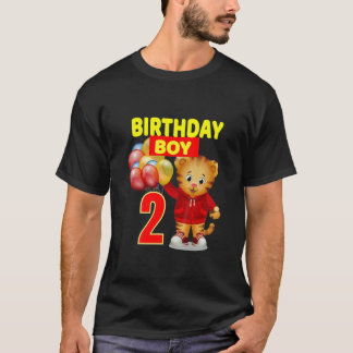 Kids Vebyhogh - Daniel Tiger 2 år gammal Småbarn B T Shirt