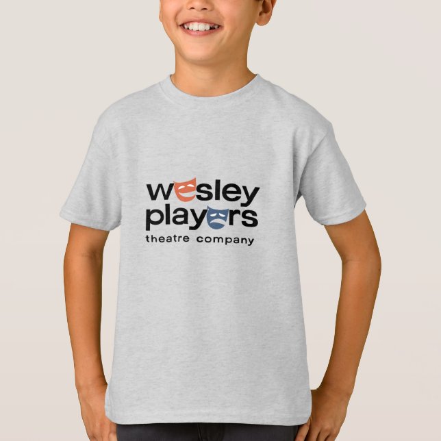 Kids Wesley Players Logotyp Shirt T Shirt (Framsida)