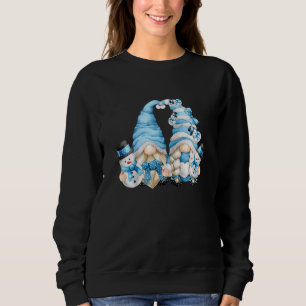 Kids Winter-matchande Gnomes-För barn med cute Sno T Shirt