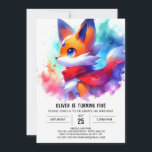 Kids Woodland Fox Birthday Inbjudningar<br><div class="desc">Fira med naturens skönhet genom att använda Kids Woodland Fox Birthday-inbjudan. Den här redigerbara designen kan anpassas för alla åldrar och erbjuda ett skogarnas rävtema som både är charmerande och nycker. Snabbnedladdning ser till att dina inbjudningar är redo att skriva ut eller skicka,  skapar din födelsedagskalender speciell och minnesvärd.</div>