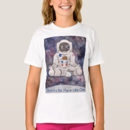 Kids Yoga Astronaut No Ställe like Om T-shirt