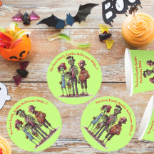 Kids Zombie Family Halloween fest