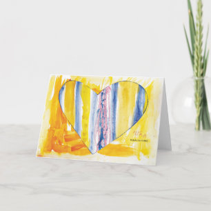 KidsArt för CHOC - Big Heart Card Kort