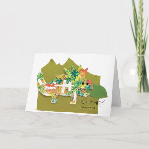 KidsArt för CHOC - Dino-roarkort Kort