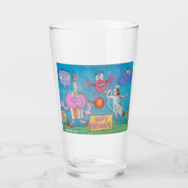 KidsArt för CHOC - Födelsedagsfirande Glaskopp