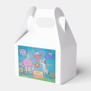 KidsArt för CHOC - Födelsedagsfirande Presentaskar