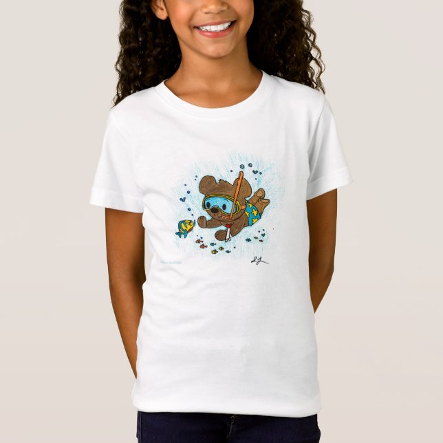 KidsArt för CHOC - höga fem kanaler T Shirt (Framsida)