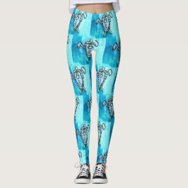 KidsArt för CHOC - Sea Turtle Leggings