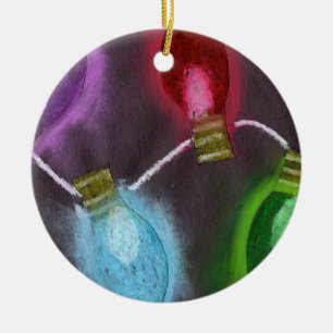 KidsArt för CHOC - Shine Bright jul Ljus Julgransprydnad Keramik