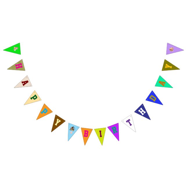 Kids'Halloween Birthday Vimplar (Alla)