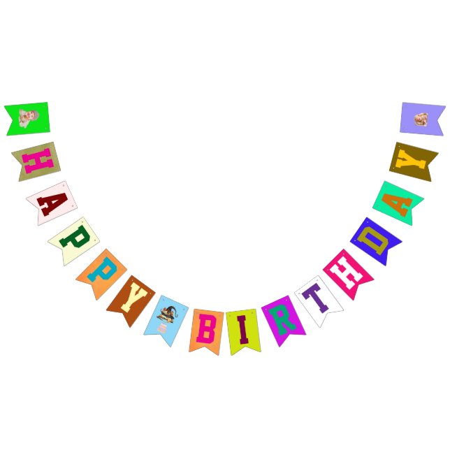 Kids'Halloween Birthday Vimplar (Alla)