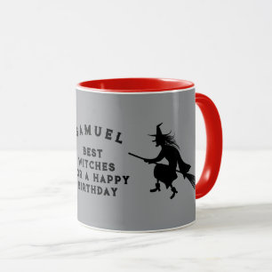 Kids'Halloween Birthday Witch Mugg