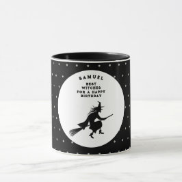 Kids'Halloween Birthday Witch Mugg