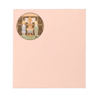 KIDSINGING, VINTAGE PIANO MUSIC LESSON ANTECKNINGS ANTECKNINGSBLOCK