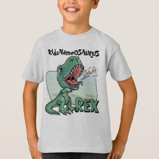 KidsNameOSAURUS Rex redigerar med ditt barnnamn! Tee
