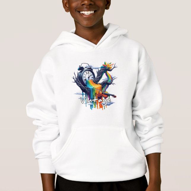 Kids'Pullover Hoodie T Shirt (Framsida)