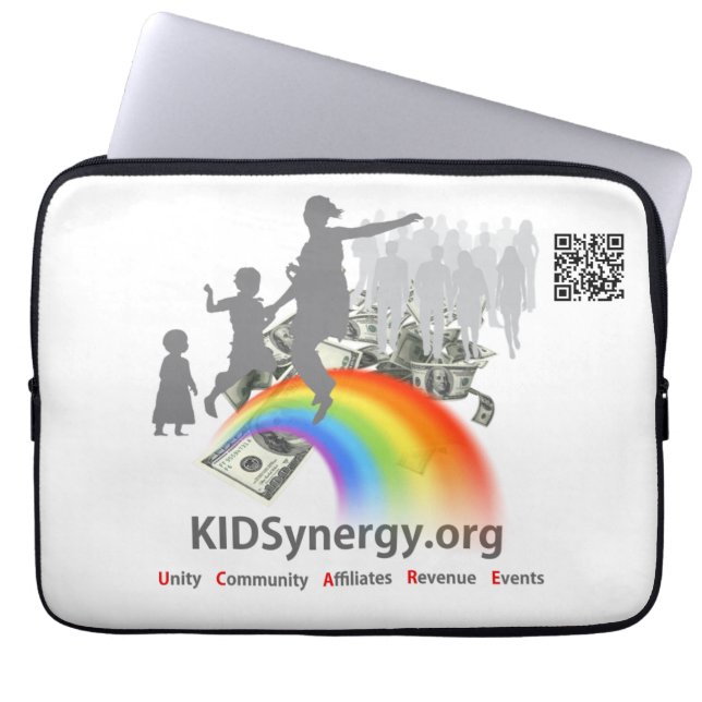 KIDSynergy - Laptop sleeve 13 tum (Framsidan)