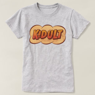 KIDULT - En vuxen som är barn i hjärtat - Tecknad T Shirt
