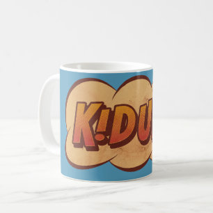 KIDULT - En Vuxen som är hjärtklappare - Tecknad Kaffemugg