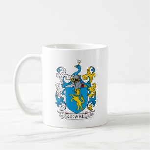 Kidwell familjvapensköld kaffemugg