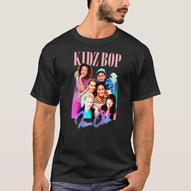 Kidz Bop Fläkt Klubb T Shirt (Framsida)
