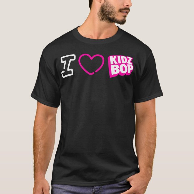 Kidz Bop I Kärlek Kidz Bop T Shirt (Framsida)