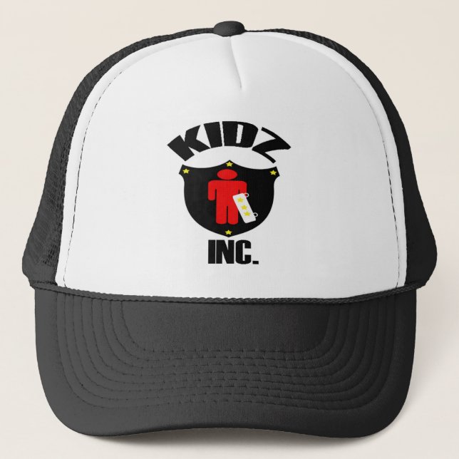 KIDZ INCORP. - "LOGOTYP" HATT TRUCKERKEPS (Framsida)