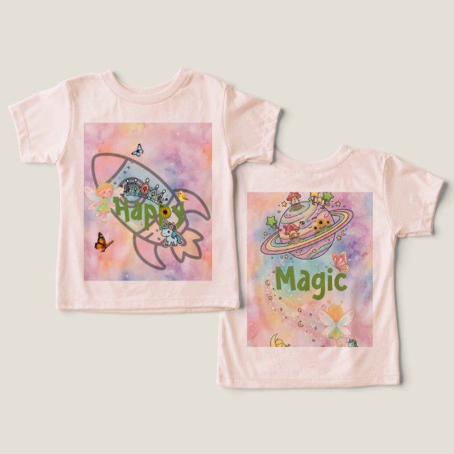 Kidz T-Shirt (Design fram och bak)