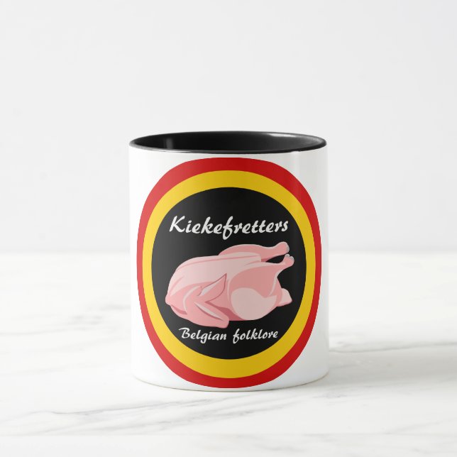 Kiekefretters belgisk folklore mugg (Center)