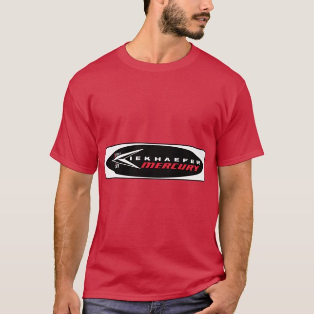 Kiekhaefer Mercury Outboards Logotröja T Shirt (Framsida)