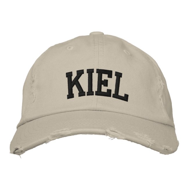 Kiel Embroized Hat Broderad Keps (Framsida)